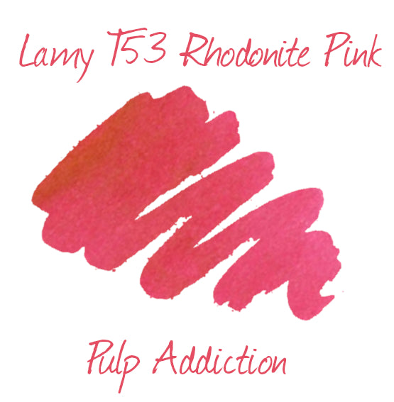 Lamy T53 Rhodonite Pink Ink - 2ml Sample