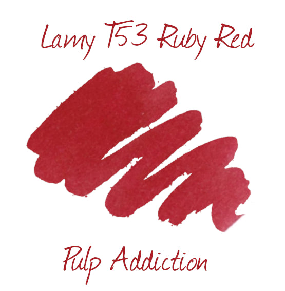 Lamy T53 Ruby Red Ink - 2ml Sample