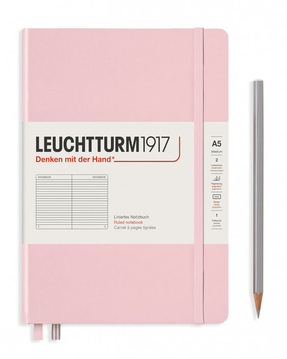 Leuchtturm1917 Medium (A5) Notebook - Powder Ruled