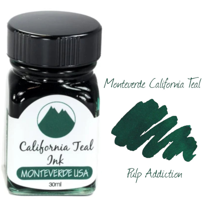 Monteverde California Teal - 30ml Ink Bottle