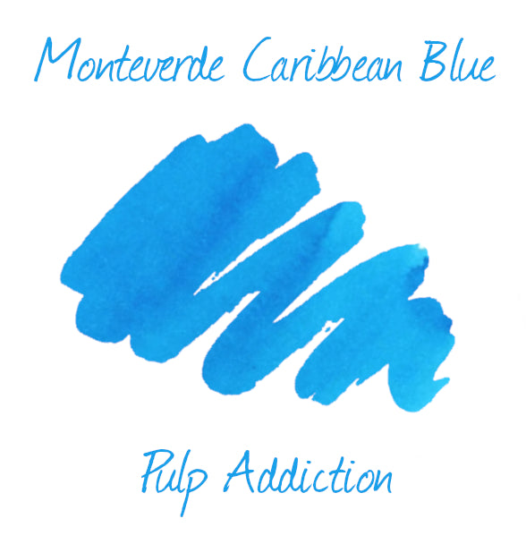 Monteverde Caribbean Blue - 2ml Ink Sample