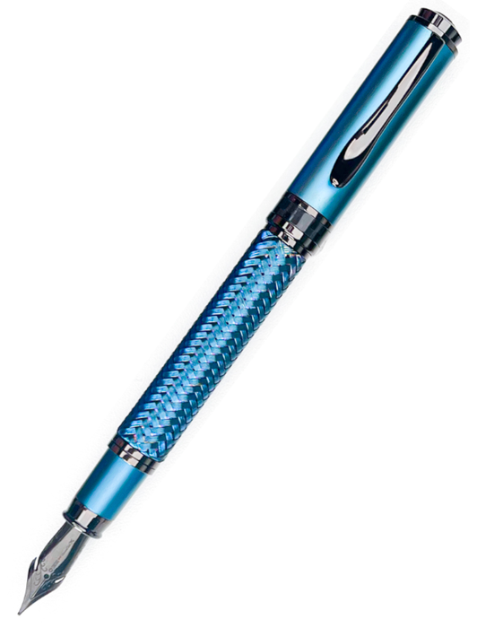 Monteverde Innova Formula M Fountain Pen - Blue - Stub