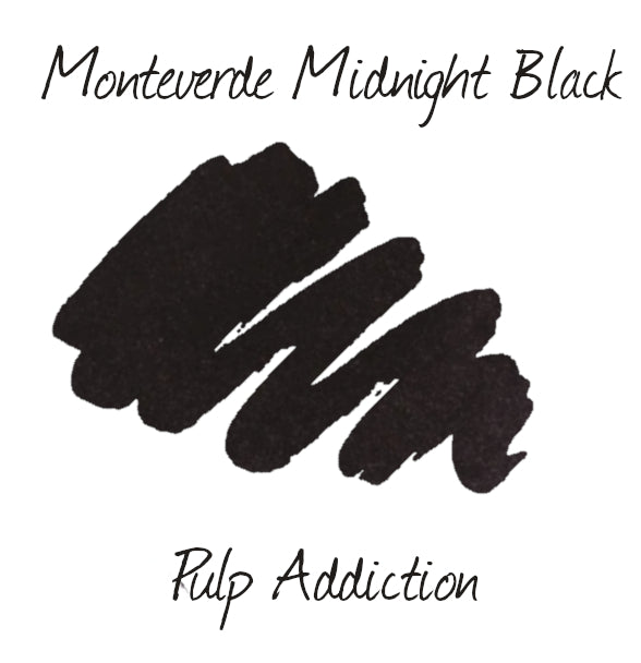 Monteverde Midnight Black - 2ml Ink Sample
