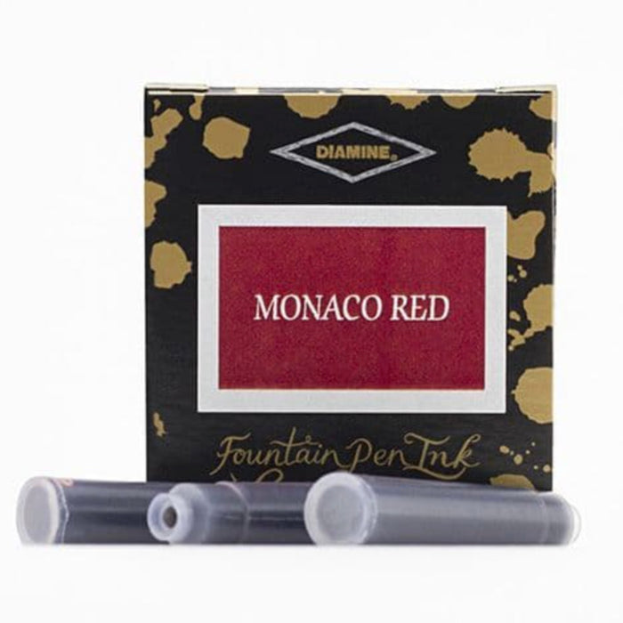Diamine Ink Cartridges - Monaco Red