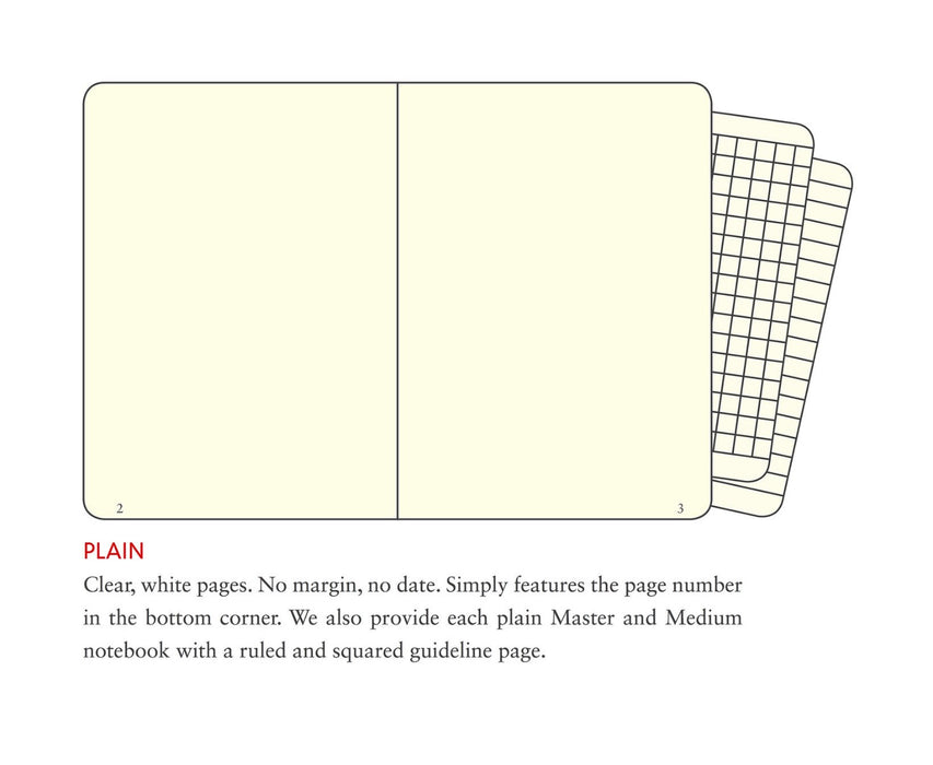 Leuchtturm1917 Notebook Softcover Medium (A5), 123 pages, Blank, Light Grey