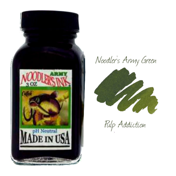 Noodler's Army Green Ink
