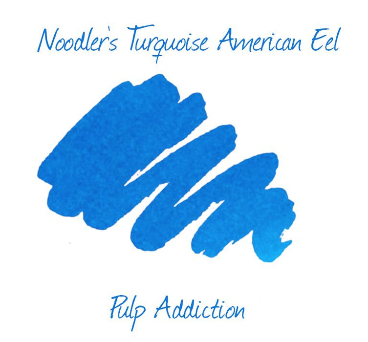 Noodler's Light Blue / Turquoise Inks Sample Package (7)