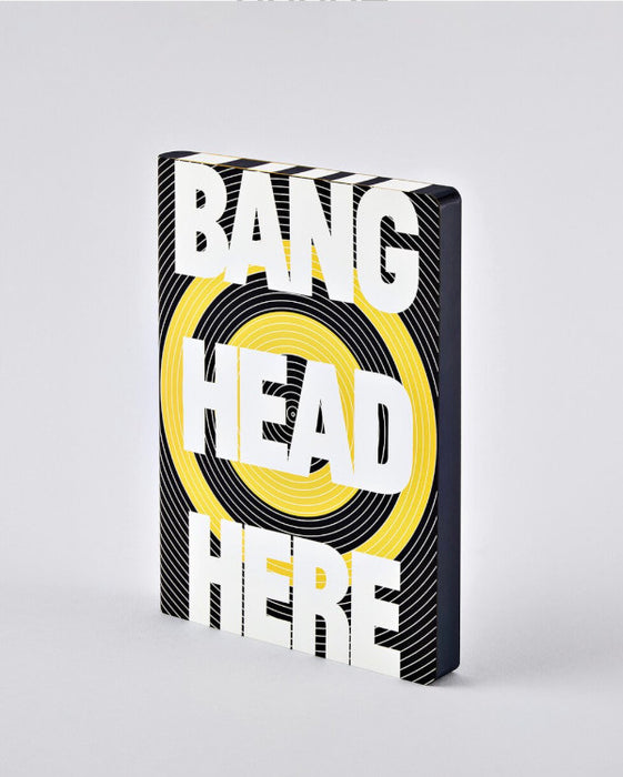 Nuuna Notebook - Bang Head Here - A5 - Dotted