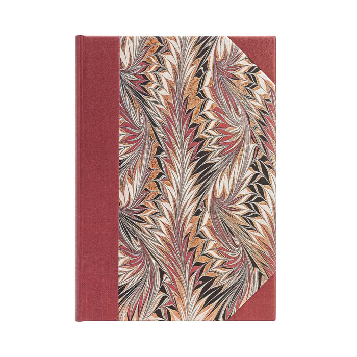 Paperblanks Cockerell Marbled Paper - Rubedo, Midi - Unlined