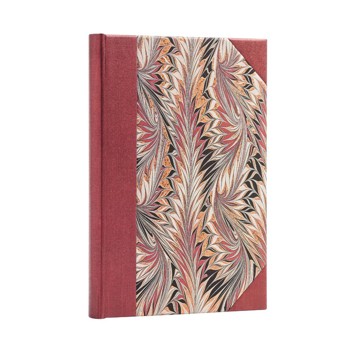 Paperblanks Cockerell Marbled Paper - Rubedo, Midi - Unlined