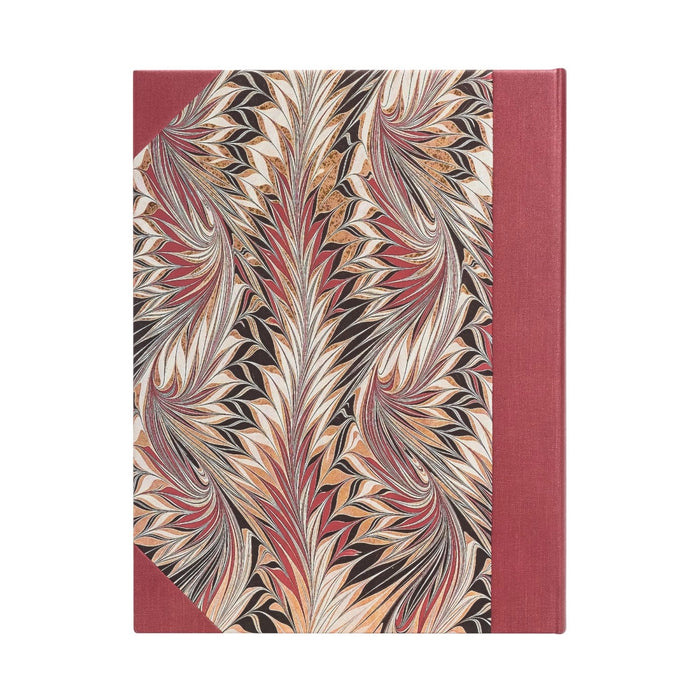 Paperblanks Cockerell Marbled Paper - Rubedo, Ultra - Lined