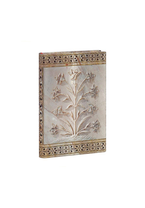 Paperblanks Taj Mahal Flowers, Agra Mini Journal - Lined