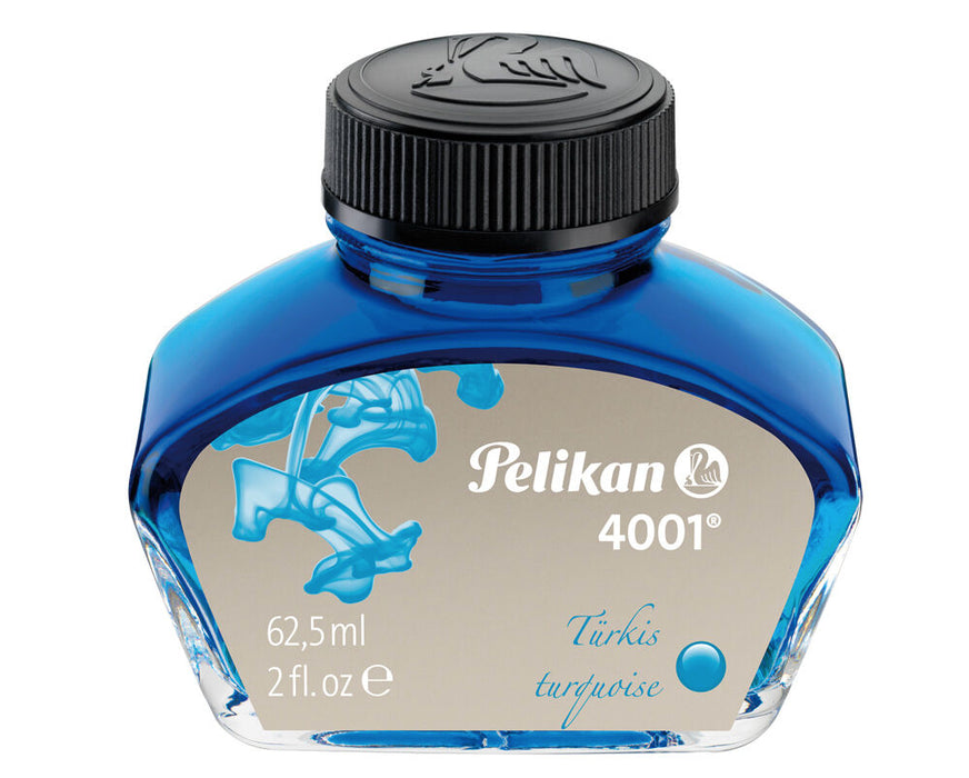 Pelikan 4001 Ink Bottle Large 62.5 ml - Turquoise