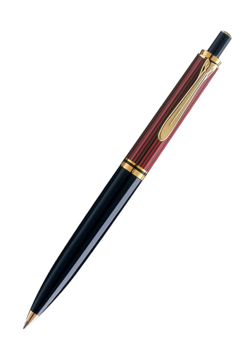 Pelikan K400 Ballpoint Pen - Souveran Black Red
