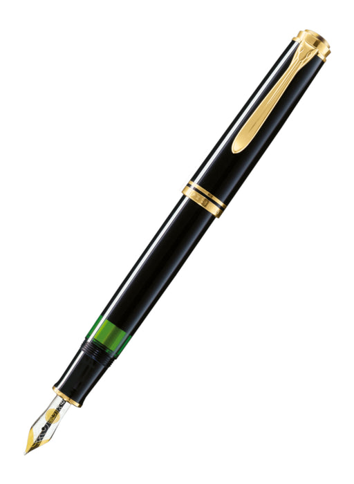 Pelikan M600 Fountain Pen - Souveran Black - Fine