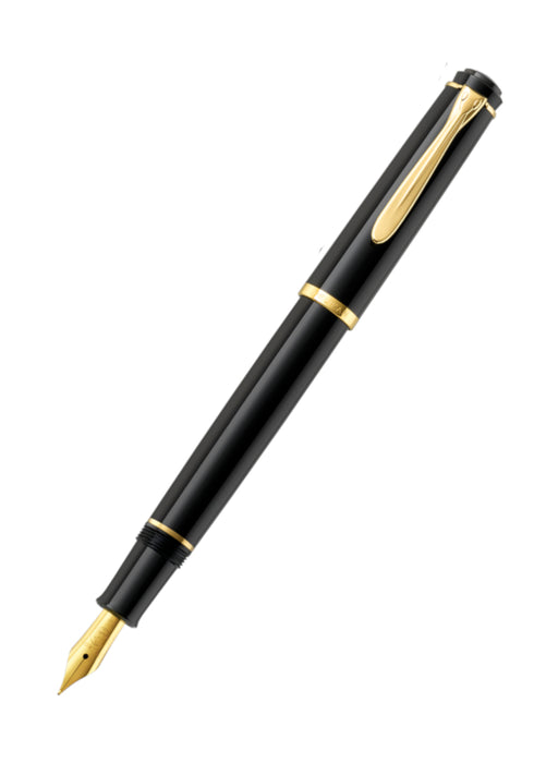 Pelikan P200 Fountain Pen - Classic Cartridge Black - Fine