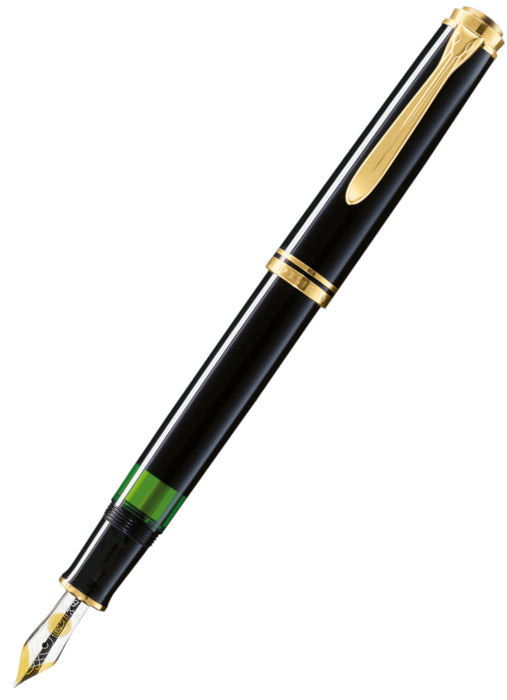 Pelikan M1000 Fountain Pen - Souveran Black - Medium