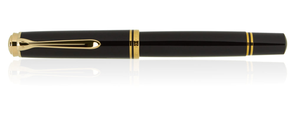 Pelikan M800 Fountain Pen - Souveran Black - Fine