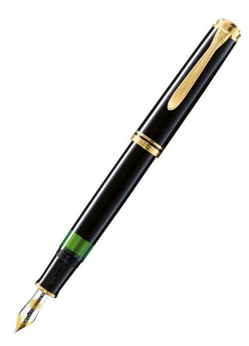 Pelikan M800 Fountain Pen - Souveran Black - Medium