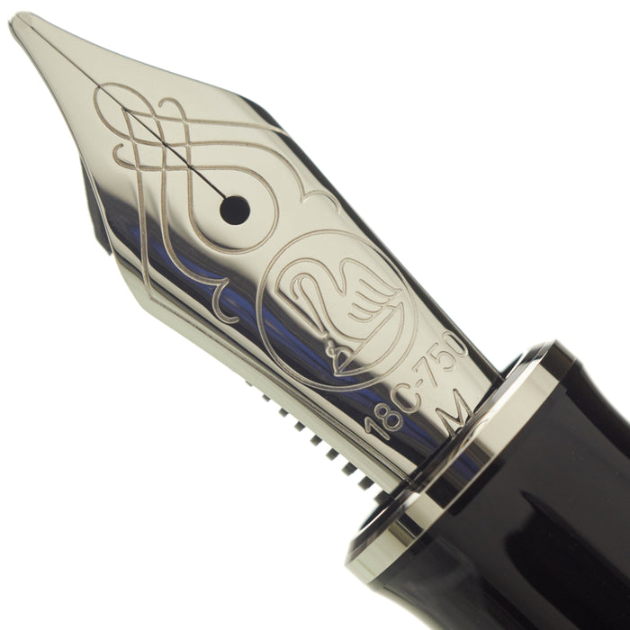 Pelikan M805 Fountain Pen - Souveran Stresemann Black - Medium