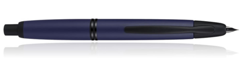 Pilot Capless (Vanishing Point) Matte Blue Fountain Pen - Extra Fine