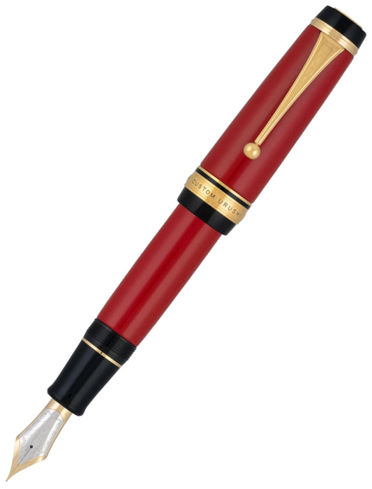 Pilot Custom Urushi Fountain Pen - Vermillion Fine Medium