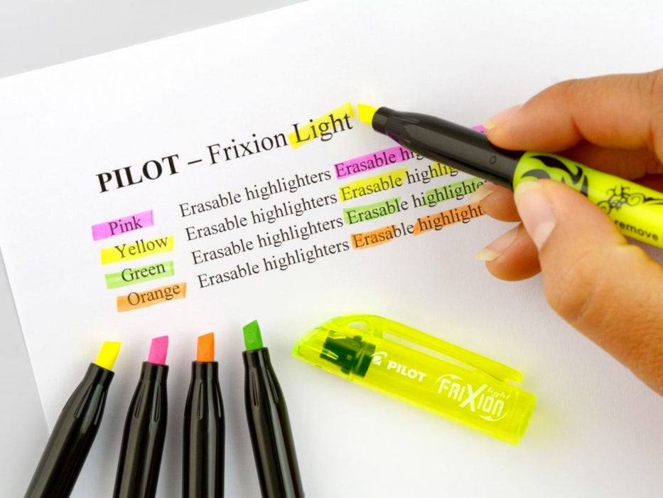 Pilot FriXion Light Erasable Highlighters - Set of 3