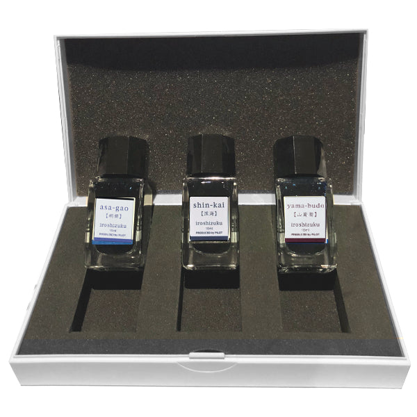 Pilot Iroshizuku Ink Bottle - 3pc Gift Set B, Autumn