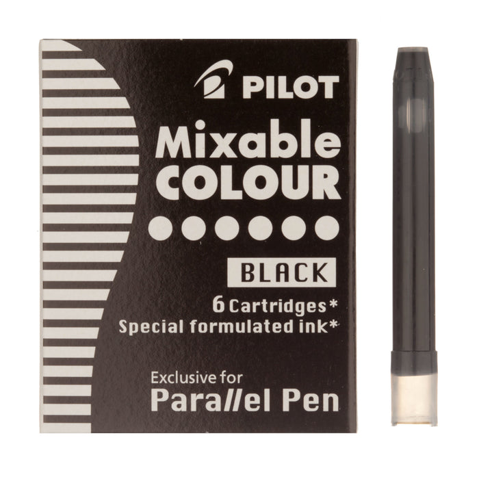 Pilot Parallel Pen Mixable Ink Cartridges - Black