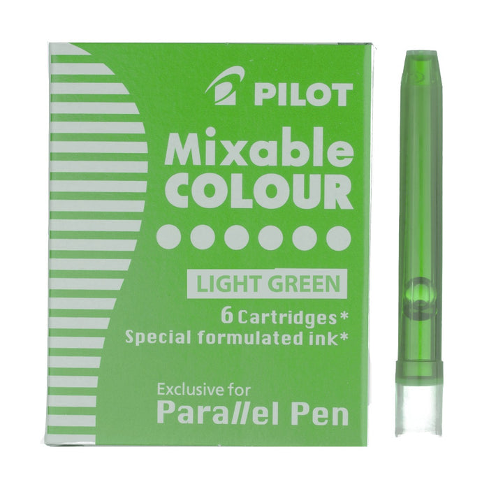 Pilot Parallel Pen Mixable Ink Cartridges - Light Green