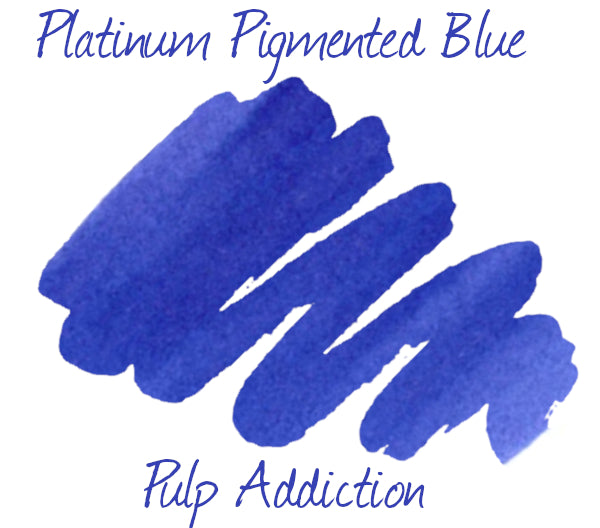 Platinum Pigmented Blue Ink - 2ml Sample