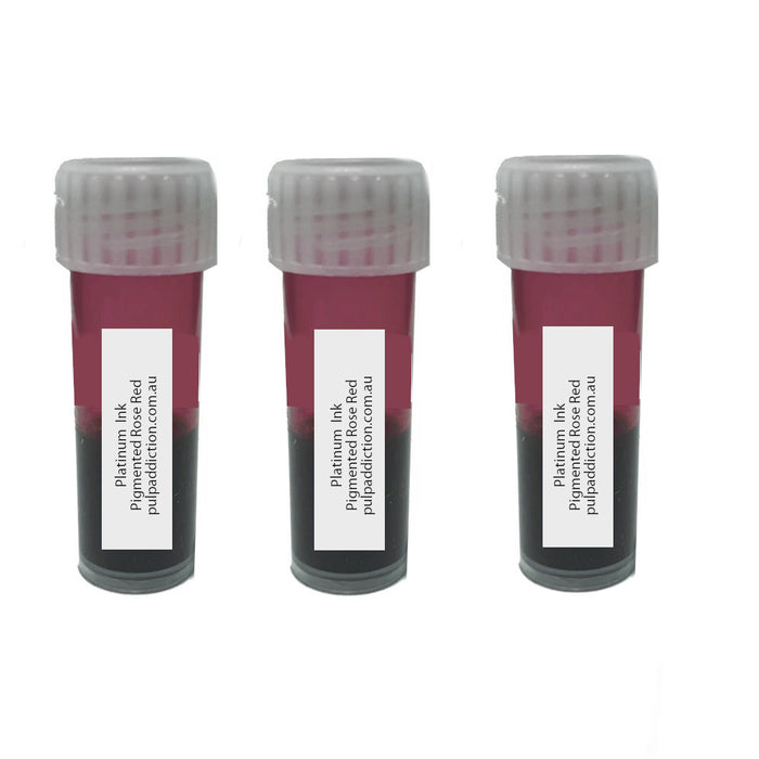 Platinum Pigmented Rose Red Ink - 2ml Sample