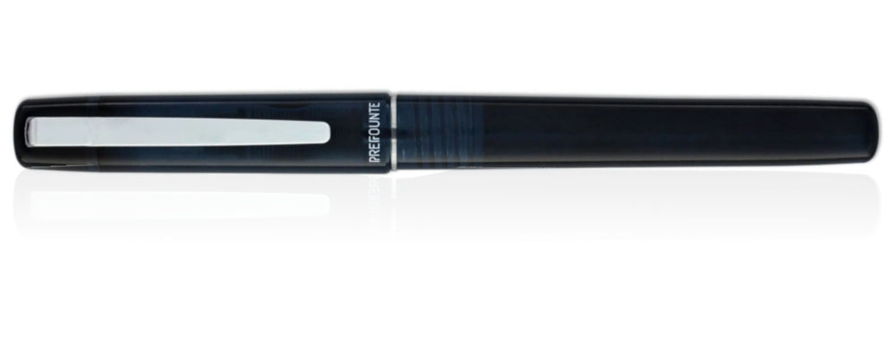 Platinum Prefounte Fountain Pen - Graphite Blue, Medium Point