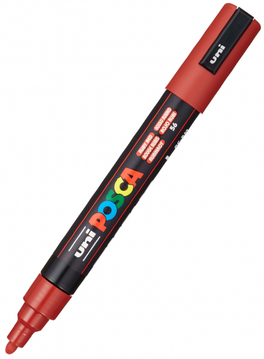 POSCA PC 5M Paint Marker Ruby Red