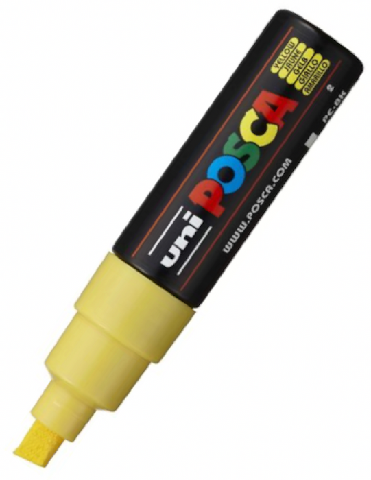 POSCA PC 8K Paint Marker Yellow