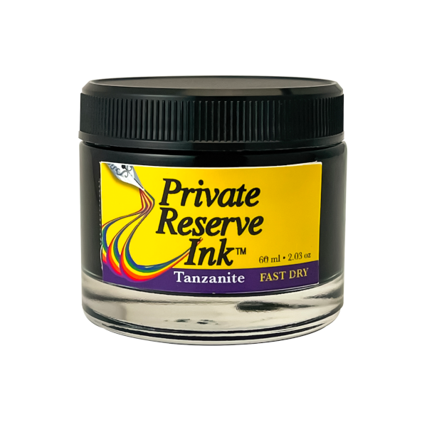 Private Reserve Tanzanite Fast Dry - 60ml Bottled Ink