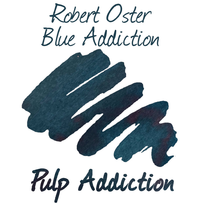Robert Oster Pulp Addiction Exclusive Ink - Blue Addiction