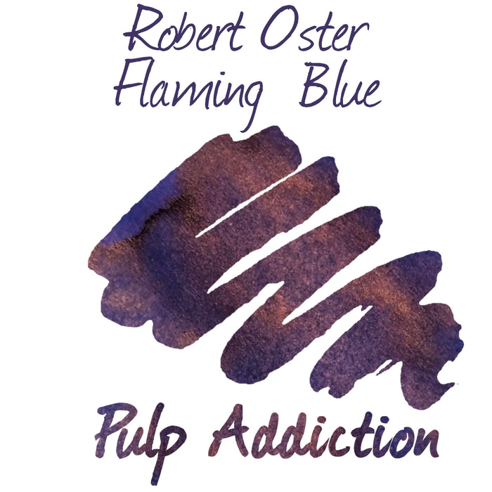 Robert Oster Flaming Blue - 2ml Sample
