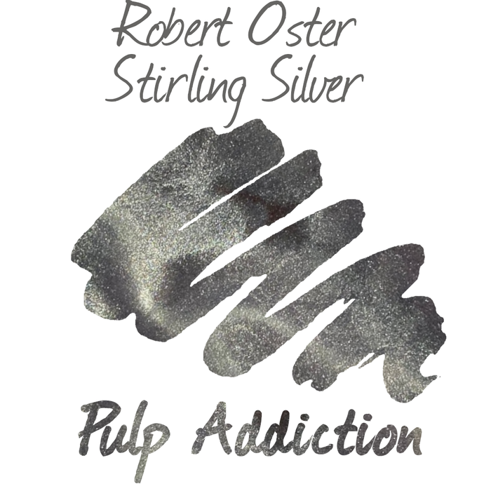Robert Oster Shake 'N' Shimmy Ink - Sterling Silver