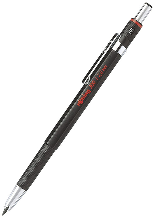 Rotring Mechanical Pencil - 300 Black 2.0mm