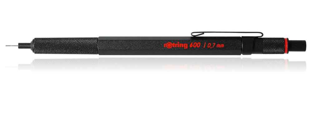 Rotring Mechanical Pencil - 600 Black 0.7mm