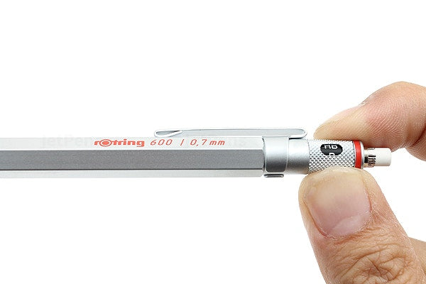 Rotring Mechanical Pencil - 600 Silver 0.7mm
