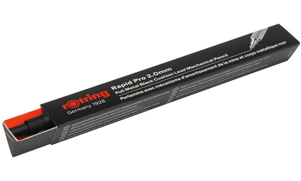 Rotring Rapid Pro Mechanical Pencil - Black 2.0mm