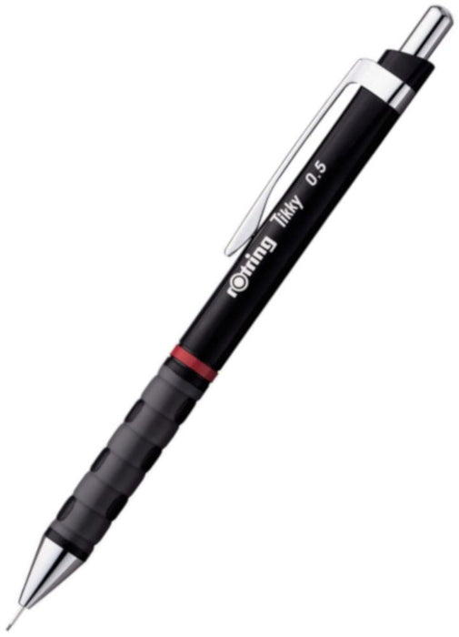 Rotring Tikky Mechanical Pencil - 0.5mm Black with Leads
