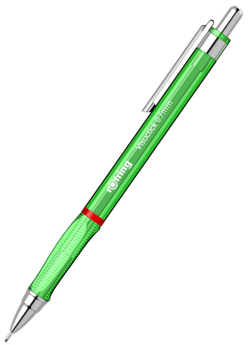 Rotring Visuclick Mechanical Pencil - 0.7mm Blue, Green and Pink 3 pack