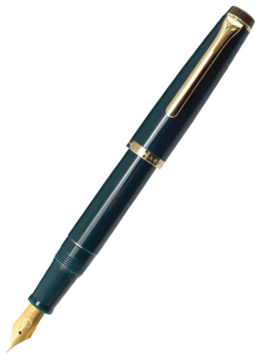 Sailor Lecoule Collection Fountain Pen - Teal Green - MF