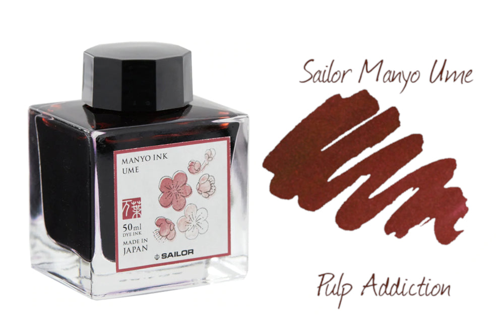 Sailor Manyo Ume Ink - 50ml Bottle