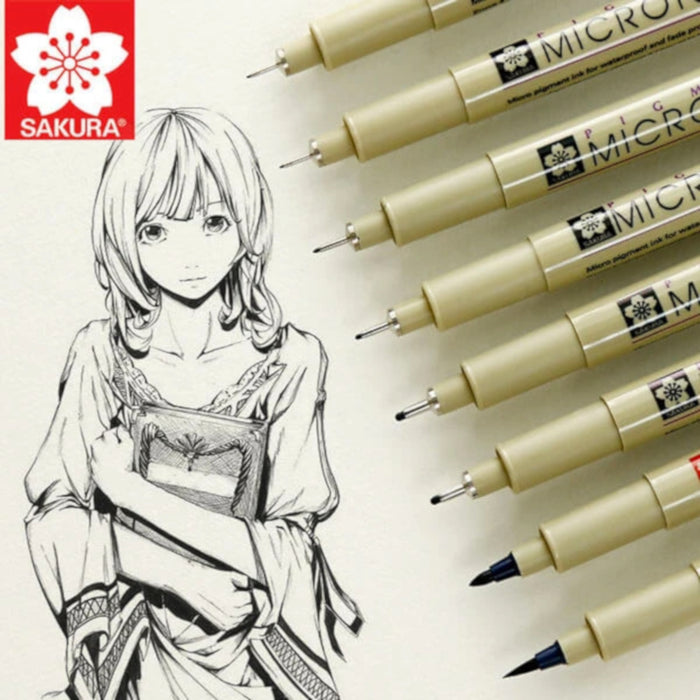 Sakura Pigma Micron Pen - Size 12 - 0.7 mm - Black