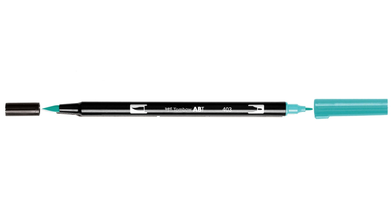 Tombow ABT-403 Bright Blue Dual Brush Pen