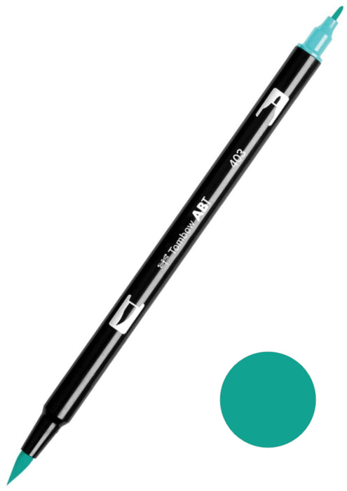 Tombow ABT-403 Bright Blue Dual Brush Pen